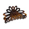Parcelona French Plume 3" Celluloid Hair Claw, No Slip Grip, Durable Styling Women Hair Accessories, Tortoise Shell