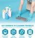 Microfiber Cleaning Cloth Grey - 24Pcs (13x13 inch) Ultra Soft Highly Absorbent Rags, Reusable Lint Free Towels