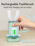 IPX7 4 U-Shaped Electric Toothbrush for Adults, Electric Toothbrush with Waterproof, U Shaped Toothbrush with Clean