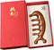 Sandalwood Massage Comb Gift Set - 7-Prong Wooden Scalp Massager & Gua