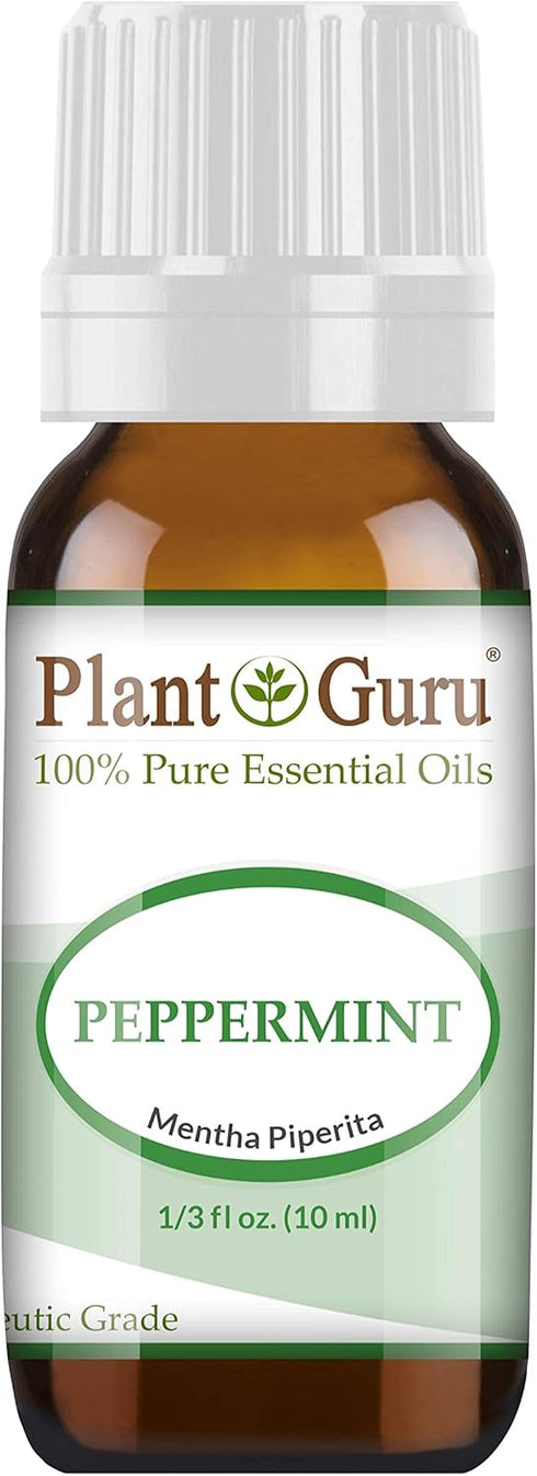 Set 10 ml 100% Essential Oil Beginner Trio Kit Pure Therapeutic Grade Includes: Eucalyptus, Lavender, Peppermint.