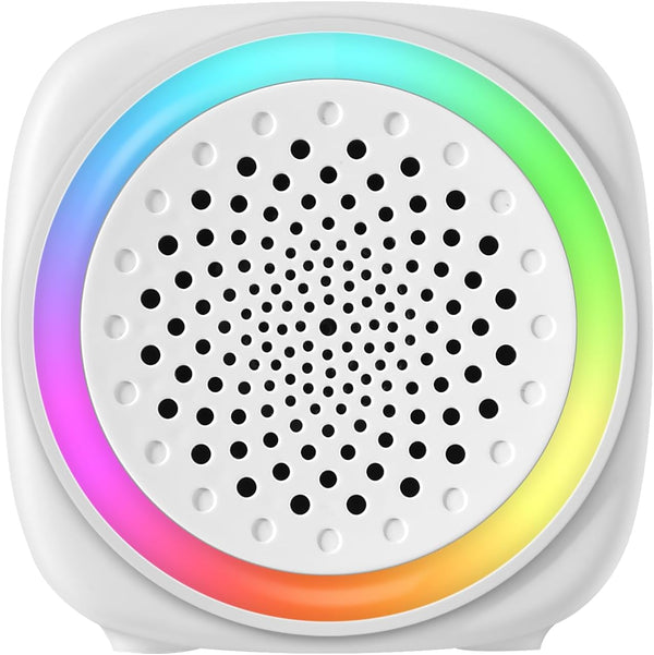 SINGMIO Q9 White Noise Machine, Portable Sleep Sound Machine with 7 Color Night