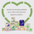Veeda 100% Natural Cotton Tampons - Regular Absorbency, Unscented, 48 Count with Compact BPA-Free Applicator