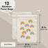 12-Pack Rainbow Party Favor Bags, Mini Canvas Drawstring Treat Pouches, Kids Birthdays, Unicorn Celebrations