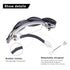 Large Hair Barrettes for Women, Simple Retro Classic Snap French Hair Clips (3 Pcs)