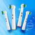 Replacement Toothbrush Heads for Oral B Electric Toothbrushes, 4 Count, Small Round Head for Pro Series