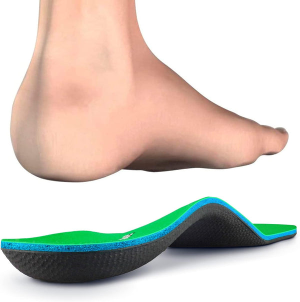 Arch Support Insoles for Women & Men, Orthotic Shoe Inserts for Flat Feet and Foot Pain Relief