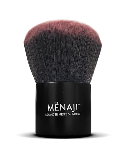 MENAJI Deluxe Kabuki Brush for Men - Professional Makeup Foundation Brush for Powder, Liquid & Cream