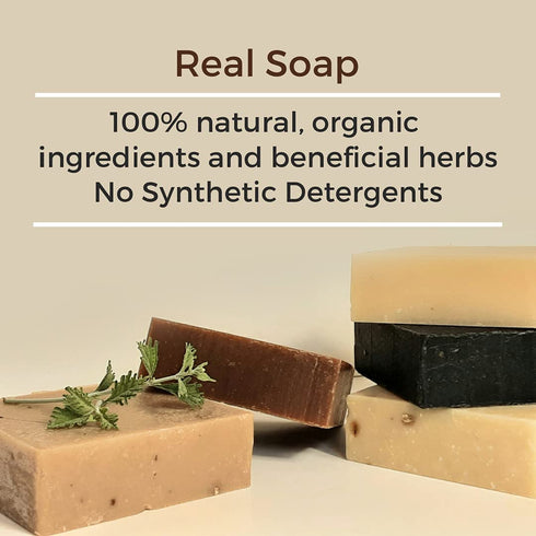 Legend's Creek Farm Goat Milk Soap, 5 Oz Cleansing Moisturizing Bar for Hands and Body, Dead Sea Salt
