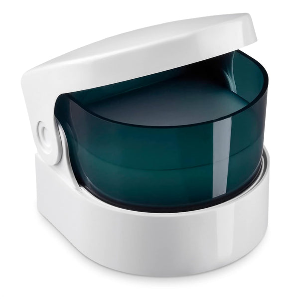 Sonic Cordless Denture Cleaner - Portable Battery Vibrating Machine for Jewellery, Coins & Dentures
