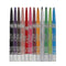 Eyeliner Pencils - 12 Colors Retractable Eye Makeup Liners, Easy Apply Colored Eyebrow Pencil, Waterproof Soft Crayon