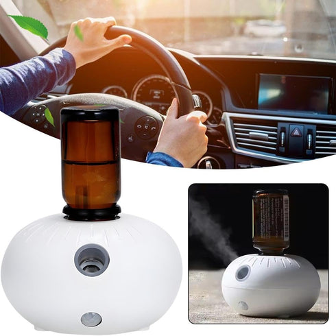 RJSQAQE Diffuser,4 Waterless Diffuser,USB Rechargeable Waterless Essential Oil Modes Oil Diffuser,Waterless Nebulizing