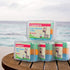 FAMILIFE Floss Picks, 120 Pcs Kid's Dental Floss Cleaner, 4 Travel Cases, Helps Fight Tooth Decay