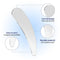 2Pcs Mini Metal Cosmetic Spatulas, Skincare Mixing and Sampling Beauty Tools for Creams and Essences