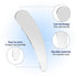 2Pcs Mini Metal Cosmetic Spatulas, Skincare Mixing and Sampling Beauty Tools for Creams and Essences