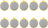1pcs Durable Scrub Scouring Sponge, Microfiber Round Dish Washing Scrubber for Cleaning Dishes & Pots, Random Color