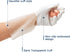 LANON 3 Pairs Skin-Friendly Cleaning Gloves, Unlined Dishwashing Kitchen Gloves, Reusable, Non-Slip, Brilliant White