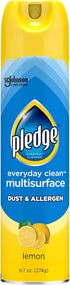 Pledge Everyday Clean Multi Surface Cleaner, 9.7 oz, Lemon, Pack of 1