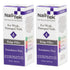 Nail Tek Foundation Xtra 4 - Ridge Filling Strengthening Base Coat for Weak Nails, 0.5 oz, 2-Pack