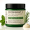 Peppermint + Rosemary, Eucalyptus & Tea Tree Foot Cream - Moisturizing Foot Lotion for Cracked Heel Repair (4 oz)