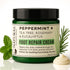Peppermint + Rosemary, Eucalyptus & Tea Tree Foot Cream - Moisturizing Foot Lotion for Cracked Heel Repair (4 oz)
