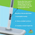 Screen-Be-Clean All Purpose Cleaner Brush, Duster, Window Squeegee Tool Kit for Wet and Dry Use on Glass and Screens.
