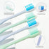 Y-Kelin 4 Pcs U-Shaped Orthodontic Toothbrush, Soft Bristle with 4 Toothbrush Head Covers for Effective Cleaning Teeth
