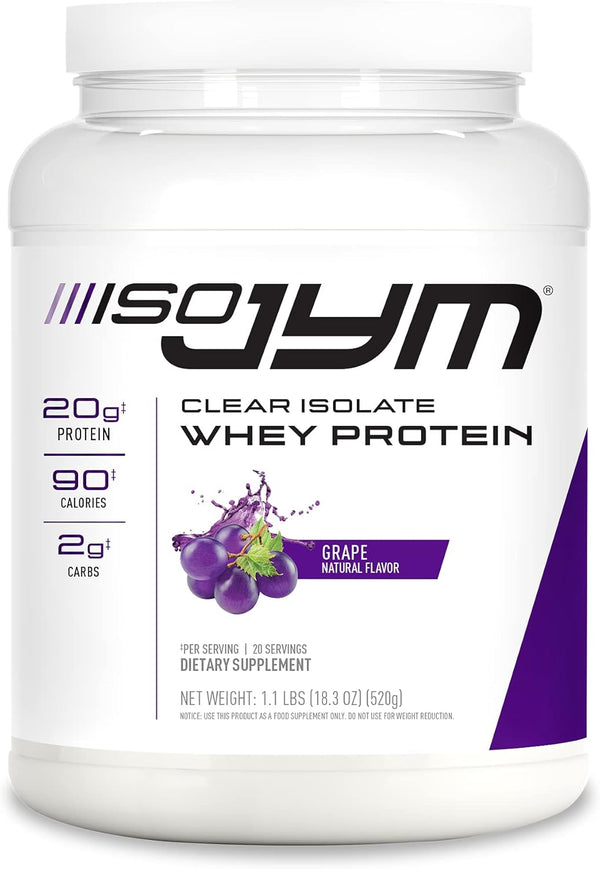 ISO JYM Grape Flavor, 20 Servings