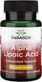 Swanson Alpha Lipoic Acid 50 mg - 120 Capsules