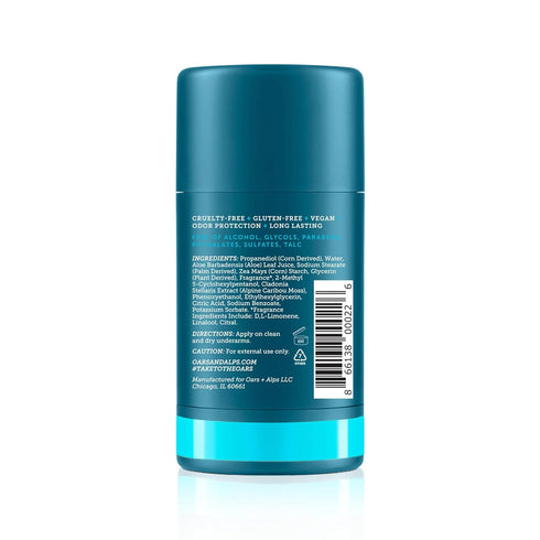 Oars + Alps Natural Deodorant for Men & Women, Aluminum Free, Long Lasting Odor Protection, Fresh Ocean Splash