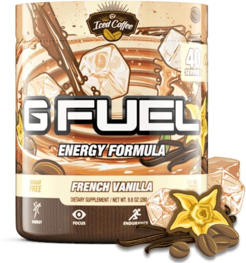 G Fuel Watermelon Energy Powder, Sugar Free, Clean Caffeine Focus Supplement, 9.8 oz (40 Servings)
