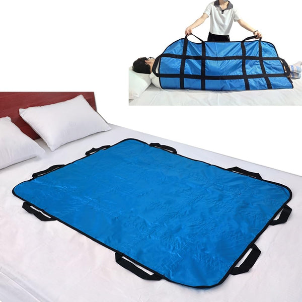 Positioning Bed Pad with Handles,48" 40" Transfer Sheet for Repositioning,Turning and Lifting,Washable