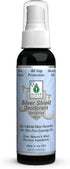 Sensitive Skin Formula Deodorant - Silver Shield, All Natural Colloidal Silver, Spray-on, 2 oz.