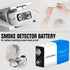 XUNIUZERO 9V 9 6F22 4 Pack Batteries Carbon Volt Battery for Smoke Detector Square Battery, Long-Lasting