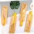 LIGIGWASH 100pcs Packaging French Bread Bags with Window Oil-resistant for Homemade Bread for Bakeries Cafes and Party