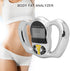 Handheld Body Fat Measuring Instrument, Digital Body Fat Tester with LCD Screen for Calorie and BMI Measurement