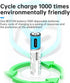 TARAVAO 1.5V (8 Pack) Constant Rechargeable AAA Lithium Batteries for Remote, Mouse, Toys, Type-C USB Charging Triple A