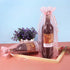 Package 30pcs HRX Organza Wine Bags Pink, Sheer Mesh Bottle Gift Pouches Wine Covers Dresses with Drawstring