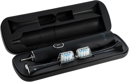 SPARX Electric Toothbrush Travel Case, Black - Portable Storage for Electric Toothbrush