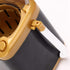 Mini Simulation Washing Machine, Mini Electric Brush Washing Machine for Girls, Ladies Cleaning Cosmetic Tool (Gold)