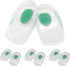 Kids Heel Cups - 3 Pairs Gel Heel Cushions for Heel Pain Relief (Ages 2-5)