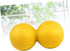Peanut Massage Ball for Myofascial Release and Foot Relief Odorless Double Lacrosse Body Massager for Tight Muscles