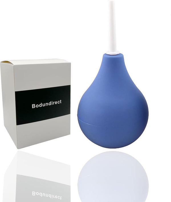 Anal Douche Enema Bulb - Vaginal Douche Cleaner for Women’s or Man’s Health - Water or Coffee Colon Cleansing, Detox,
