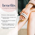 MainBasics Dry Brushing Body Brush for Lymphatic Drainage, Cellulite, Blood Circulation with Natural Bristles