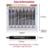 evpct 8Pcs Cream Eye Shadow Brightener Sticks Set, Waterproof Pencil Eye Shadow Applicator Stick Palette Makeup