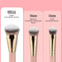 TEOYALL Flat Angled Foundation Brush, Large Kabuki Brush for Base Makeup with Dense Synthetic Bristles Liquid Cream