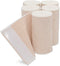 HOSPORA Latex-Free Compression Cotton Elastic Bandage, 4 Inch with Hook and Loop Closure, Pack of 5