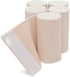 HOSPORA Latex-Free Compression Cotton Elastic Bandage, 4 Inch with Hook and Loop Closure, Pack of 5