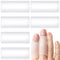 PAGOW 6pcs Silicone Finger Sleeves, Gel Finger Cots for Arthritis, Trigger Finger Pain Relief, Finger Support Protectors