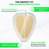 MedVance Hydrocolloid Adhesive Dressing - Bordered Sacral, 6"X 7", Box of 5 Dressings